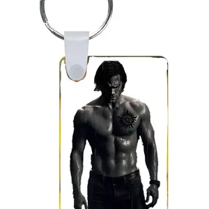 Jared Metal Keychain 2” Sam Winchester Supernatural Shirtless Padalecki