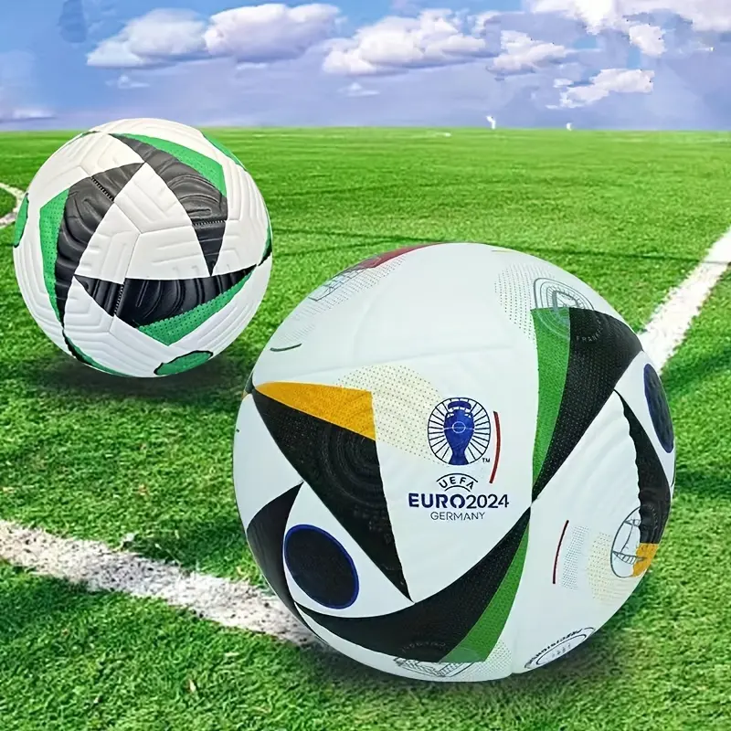 Size 5 Football, Professional Football Training Ball, Soccer Trainer Ball, High Elasticity Wear-resistant Football, Ball Sports Equipment for Indoor and Outdoor, Soccer Balls