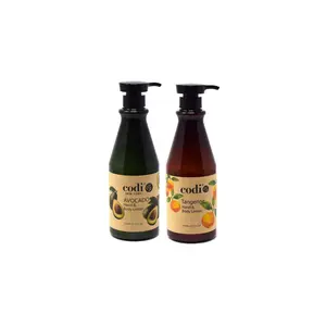 Codi Hand & Body Lotion AVOCADO & TANGERINE 750ml Each – Moisturizing, Nourishing, Non-Greasy Formula Moisture