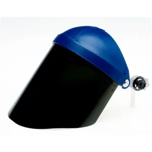 Ao Safety  Polycarbonate Faceshield Window W96IR5 Shade 5.0, Case of 10, Polycarbonate Material