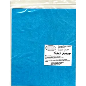 Flash Paper five pack(25x20cm) Blue - Trick