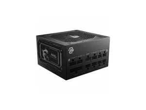 MSI MAG 850W Power Supply - Internal - 120 V AC, 230 V AC Input - 5 V DC, 3.3 V DC, 12 V DC, -12 V DC, 5 V SB Output - 850 W - Active PFC - 1 +12V Rails - 1 Fan(s) - NVIDIA SLI Supported - 90% Efficie