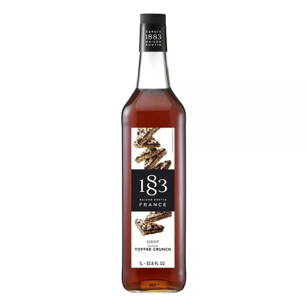 1883 Maison Routin Toffee Crunch Syrup - Bottle (1L) 1883 Maison Routin Toffee Crunch Syrup - Bottle (1L)