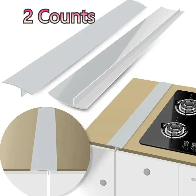 Silicone Stove Cover Replacement, Durable Kitchen Counter Filler, Heat-Resistant Oven Gap Filler, Cover for Kitchen Appliances, Washing Machine and Stovetop, Stove Cover Plate, Replacement Parts