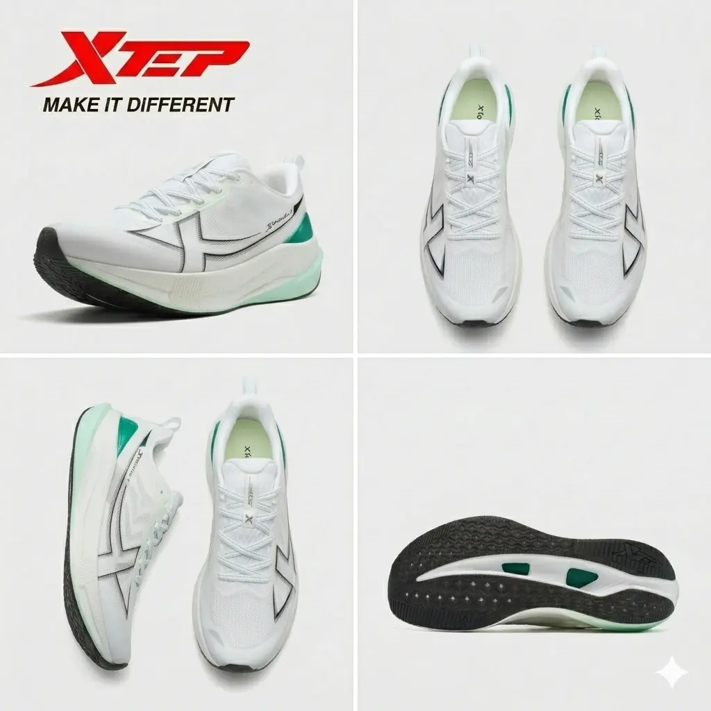 Classic White/Black/Phthalic Green 5.0