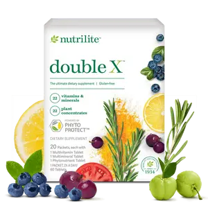 Nutrilite Double X Multivitamin – 10-Day Supply | Daily Multivitamin Packets | 20 Packets