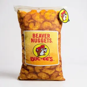 Buc-ee's Beaver Nuggets Pillow