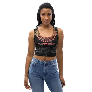 Serpent Rising Crop Top