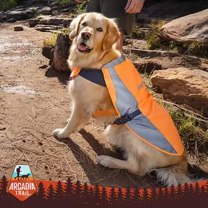 Arcadia Trail Dog Safety Vest - Designed for Outdoor Activities, Features Reflective Features for Safety