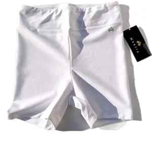 MARIIA CROWN 3 1/2 inch white dance bottoms bike shorts dance bottoms adult/teen Adult size Small Fluffy Three-Layer