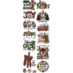 True Story Christmas DTF Transfers Gang Sheet 22” wide x 60” long DTF Gang Sheet Direct To Film