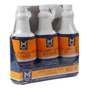 Member's Mark Commercial Oven, Grill and Fryer Cleaner, 32 Ounce (3 Pack)