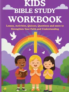 Kids Bible Study Workbook: Lessons, Activities, Quizzes, Questions and more to Strengthen Your Faith and Understanding