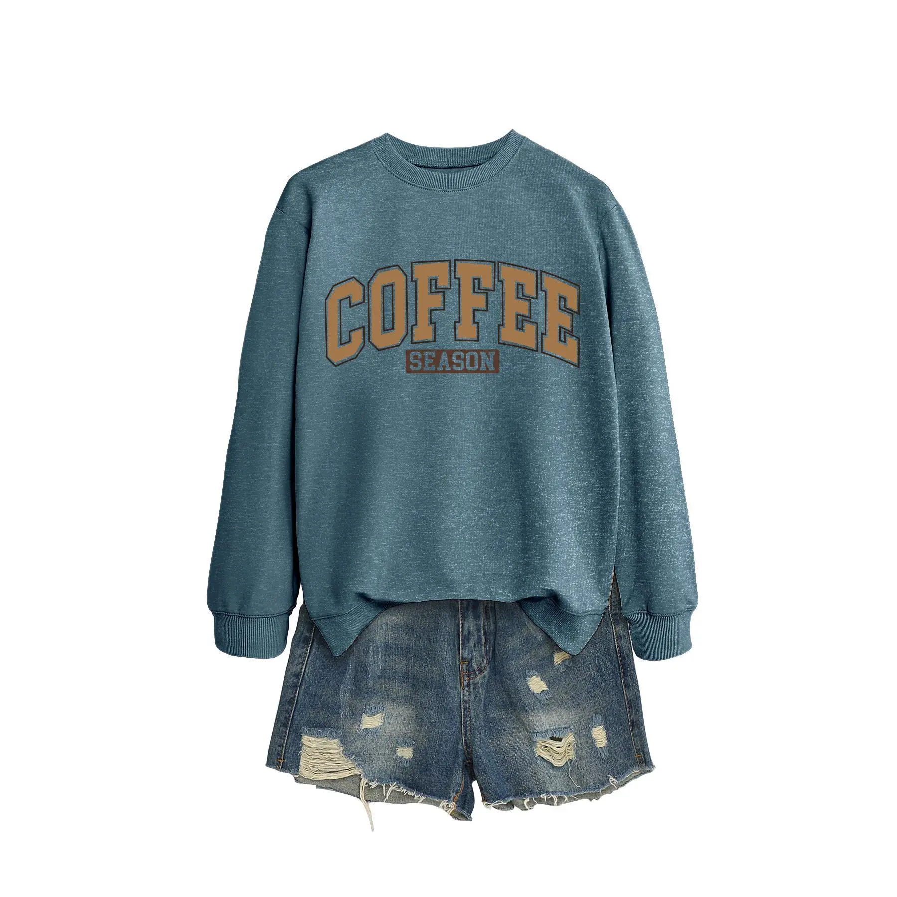 Blue hoodie (color picture)