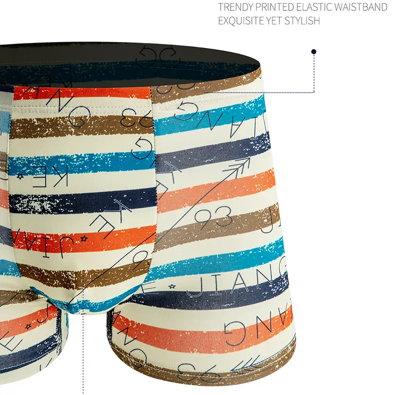 Men's 10-Pack Boxer Briefs - Ultra-Soft, High-Elastic Breathable Fabric, Assorted Graphic Styles, All-Seasons Daily Casual Underwear, Casual Men's Underwear, 10 Pairs Of Random Men's Underwear, Soft Comfy Brief