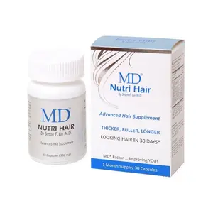 MD Nutri Hair – Doctor-Formulated Hair Growth Supplement for Thinning Hair | Stronger, Fuller, Healthier Hair