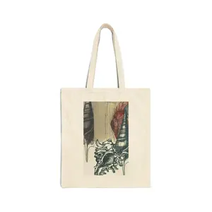 Abaco Seashells, Bahamas: Cotton Canvas Tote Bag