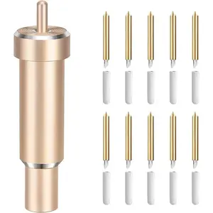 Premium Fine Point Blade - Compatible with Cricut Maker 3/Maker/Explore 3/Explore Air 2/Air/One, Fine Point Blade Housing for Slicing Cuts Glitter Vinyl, Cardstock, Faux, Adhesive Foil, Vellum