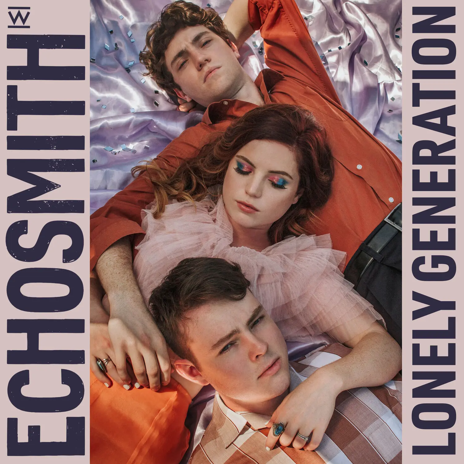 Echosmith - Lonely Generation  [VINYL RECORD - LP] Colored Vinyl, Ltd Ed, Orange, Purple
