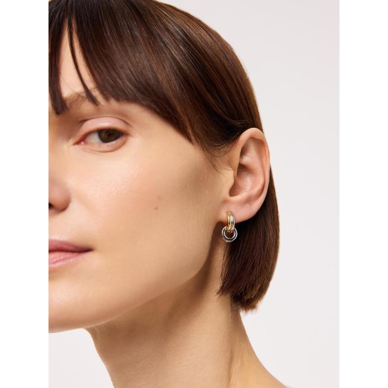 Huggie Earrings - Asher Drop