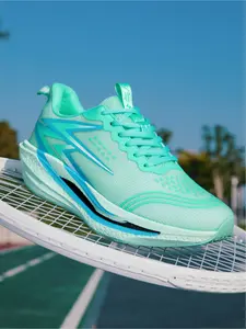 Women's Trendy Sporty Sneakers, Textile Sneakers, Breathable Mesh, Soft Rubber Sole, Random Print, All-Season Street Style Casual Shoes