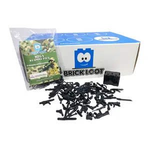 Minifigure Weapons MEGA Accessory Pack (86 Pieces)