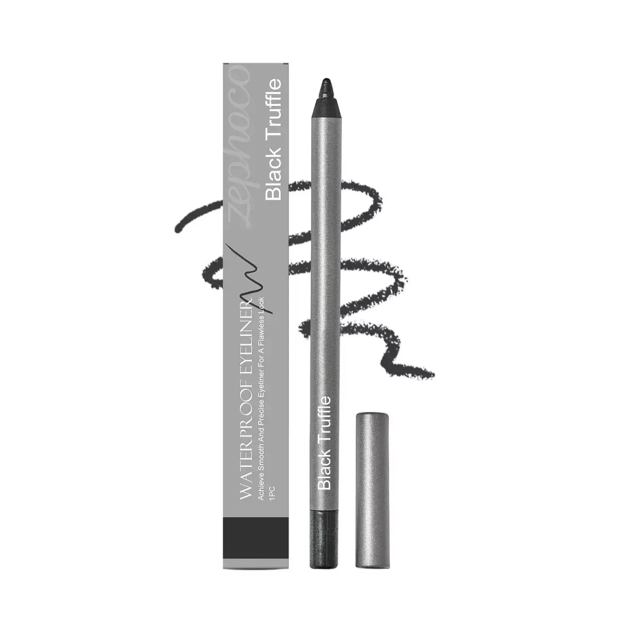 Women's Matte Retractable Waterline Gel Eyeliner Pencil - Longwear, Waterproof, Smudge-Proof, Creamy Smooth, Tear-Proof for Watery Eyes & Holiday Swimming, Brown, Black, Nude, Makeup Gift