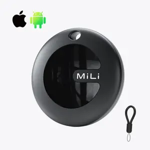 MiLi Universal GPS Tracker for Car,Mini Trackers Device with Weatherproof Magnetic Case-No Monthly Fee-Best Hidden GPS Trackers,Global Coverage Location Tracker,Anti-lost Device,For Apple Find My&Android For iPhone&iOS Smart Tracking Tag