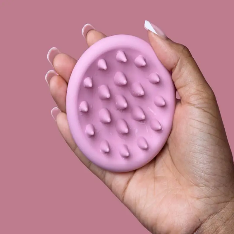 Silicon Scalp Massager Relaxing Silicone Tool for Hair Care Routine Enhancer & Scalp Stimulation