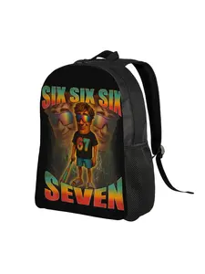 1 Piece  New School Year Book Pack 67 Ice Cream Drip Tung Tung Tung Sahur Brainrot Meme Birthday Gift Multi-Function Handbag New Semester Begins