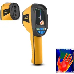 Thermal Imaging Camera, Pocket-Sized  Camera with Real-Time Thermal Image, Temperature Measurement Range -4?F to 572?F, Mini IR Thermal Imager,  (HT-03)