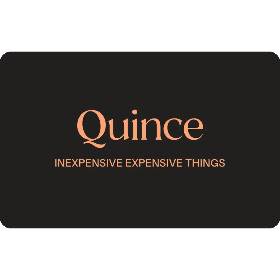 Quince eGift Card | Cashmere, Silk, Wardrobe Staples & Home Essentials