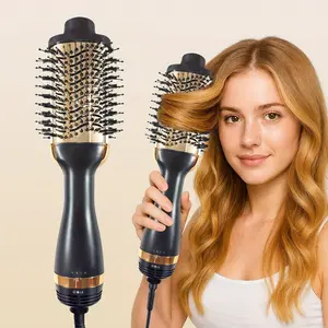 4 in 1 Hair Dryer Brush, Hot Air Brush, One Step Volumizing Hair Dryer and Styler, Hair Styling Tool for Women & Girls, Multistyler Styler, Multifunctional Styler, Curling Volumizing Straightening