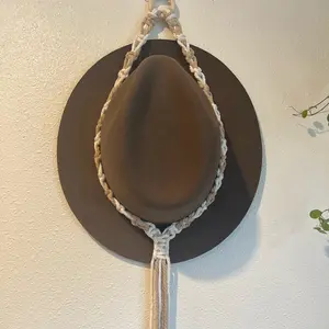 Macrame Hat holder (single hat) Cotton
