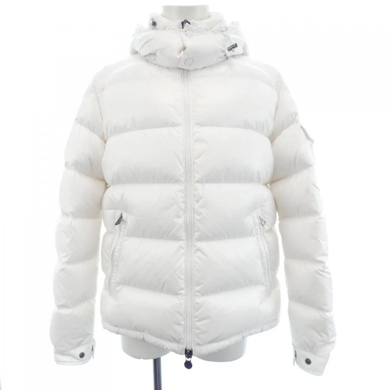 Pre-owned MONCLER Nylon Small Leather Goods Maya Down Jacket