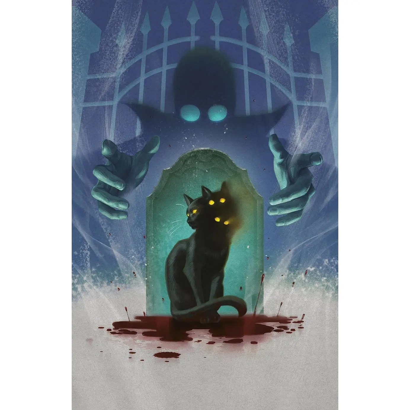 Stuff of Nightmares: The Cat in the Coffin #1 B Var (Dressed, Murakami) FOC 7/6