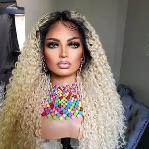 613 dark rooted lace wig