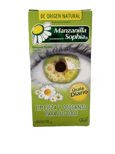 Manzanilla Sophia 15mL Topical Eye Care Supplement - Vitamins and Minerals for Health & Wellness Support Multivitamin Dietary 10-in-1 formula all-day energy healthy ingredient