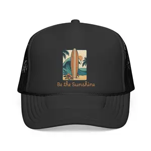Trucker Cap with surf board "Be the Sunshine"