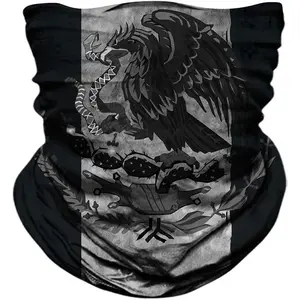 MexicoFlagGaiterTubeMagicScarfHeadbandMulti-HeadwearBandanaBalaclavaHeadwrap