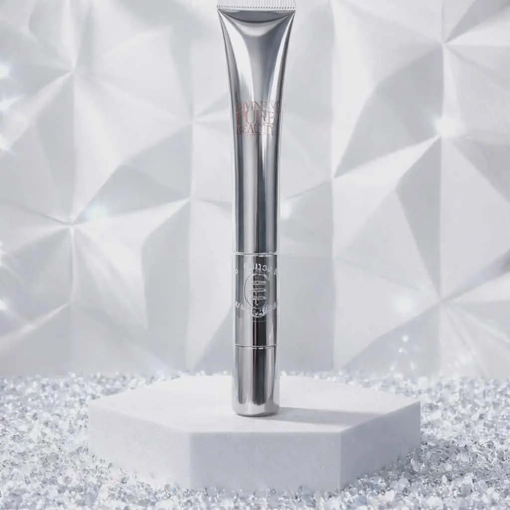 Divine Pure Beauty Stay-Up Eye Cream - Adult-Targeted Creamy, Camomile-Based, Centella-Based, Anti-Wrinkle, Firming Skincare Treatment, Suitable for All Skin Types, Anti-Wrinkle Eye Treatments, Camomile-Based Eye Treatments