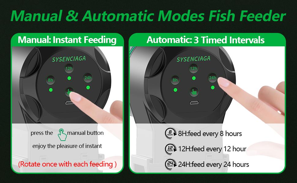 250ml intelligent automatic fish feeder, aquarium automatic fish feeder, fish tank holiday timed feeder, electrically adjustable automatic fish food dispenser