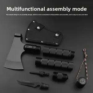 Outdoor Tactical Hammer Axe Multi - purpose Camping Gear Survival Tool for Hiking Car