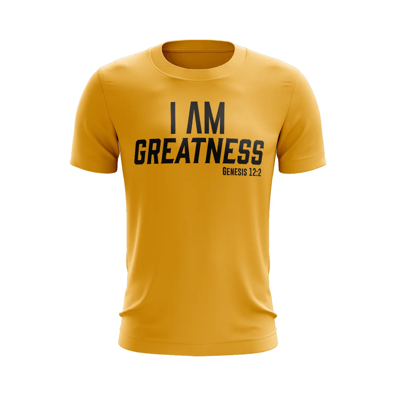 I AM Greatness Shirt (Gold)