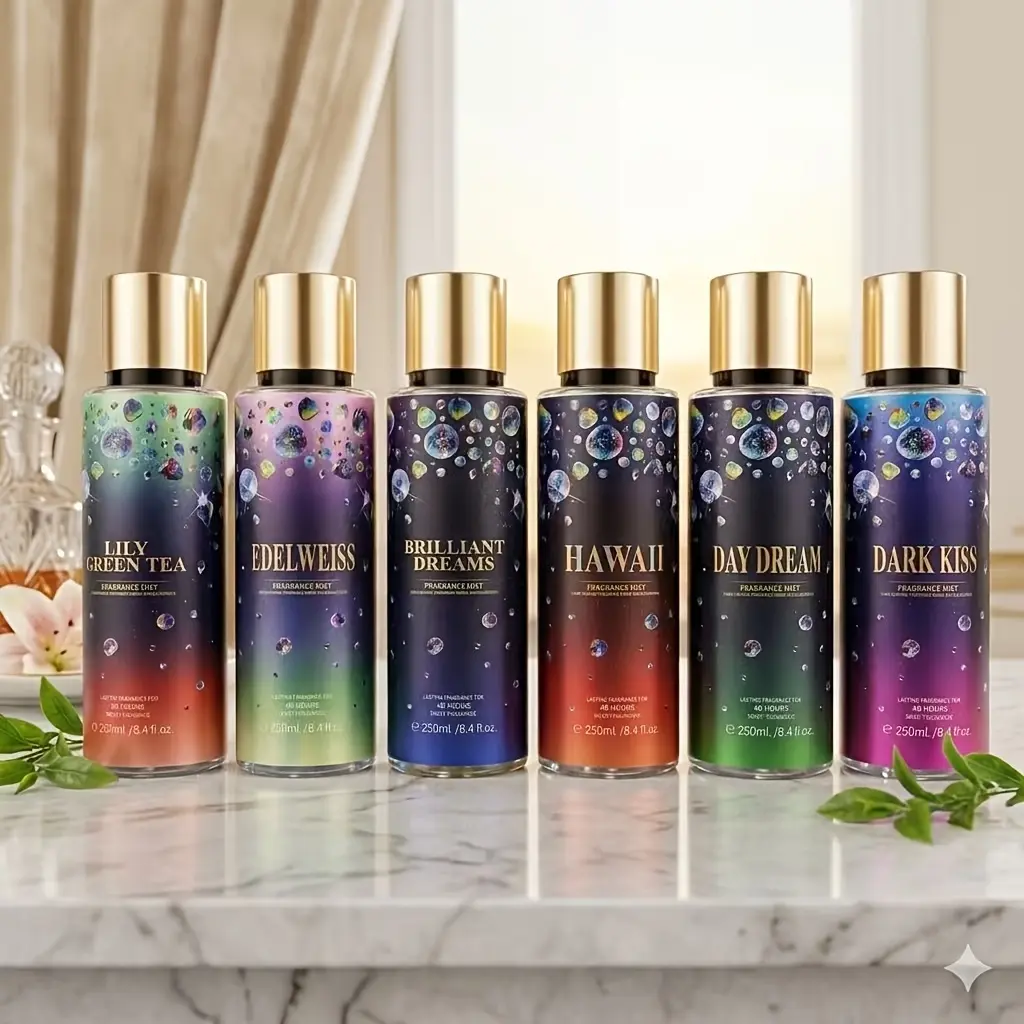 8.4oz Ladies' Hair and Body Perfume Mist - Long-lasting fragrance, suitable for dates, parties, and gift-giving