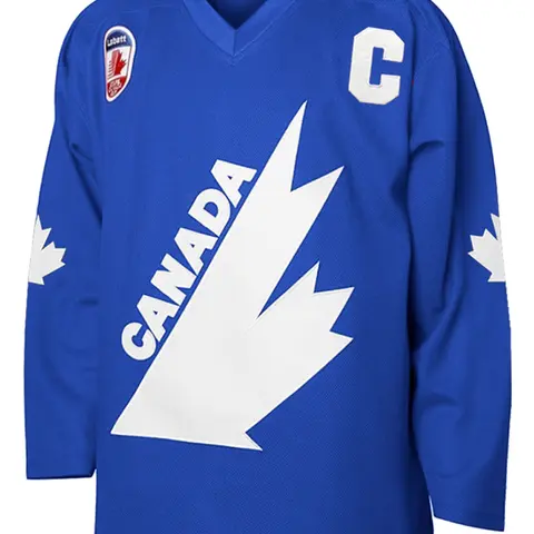 Men's 99 Blue Embroidered V Neck Ice Hockey Jersey Tee, Casual Long Sleeve T-Shirt for All Seasons, Sporty Fitted Top, Athletic Tops, Athletic Fashion Tops, Athleisure Tee, Activewear Tees, Casual Sportswear