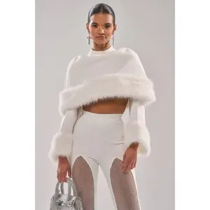 SNOW BUNNY FUR BLOUSE