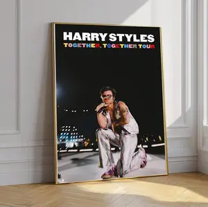 [SALE UP TO 50% + FREE SHIP] Harry Styles Tour Poster 2026, Concert Wall Art, Pop Music Decor