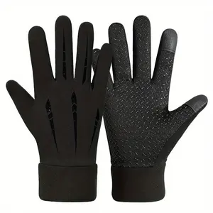 Winter Cycling Gloves, Outdoor Thickened Touchscreen Sports Gloves, Windproof & Cold-proof Outdoor Wear-resistant Cycling Gloves, Riding Gloves