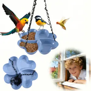 Outdoor Bird Feeder For garden and courtyard bird watching Dual-purpose for feeding and watering Essential for hanging bird feeders Wild bird feeder Suitable for various settings For finches, canaries, sparrows, and more